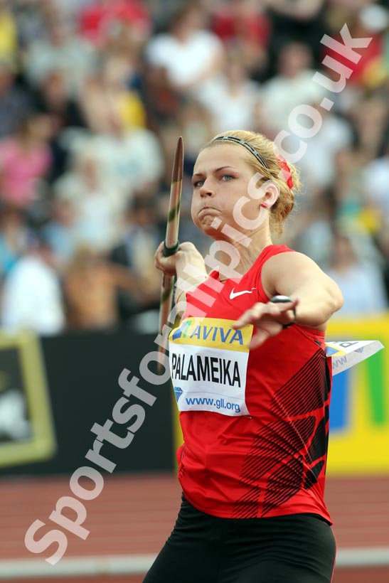 Madara Palemeika, Javelin, 2011 Aviva London Grand Prix